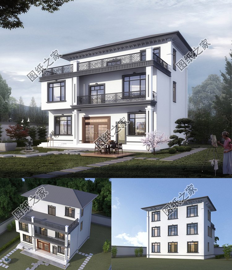 三層別墅設(shè)計(jì)效果圖