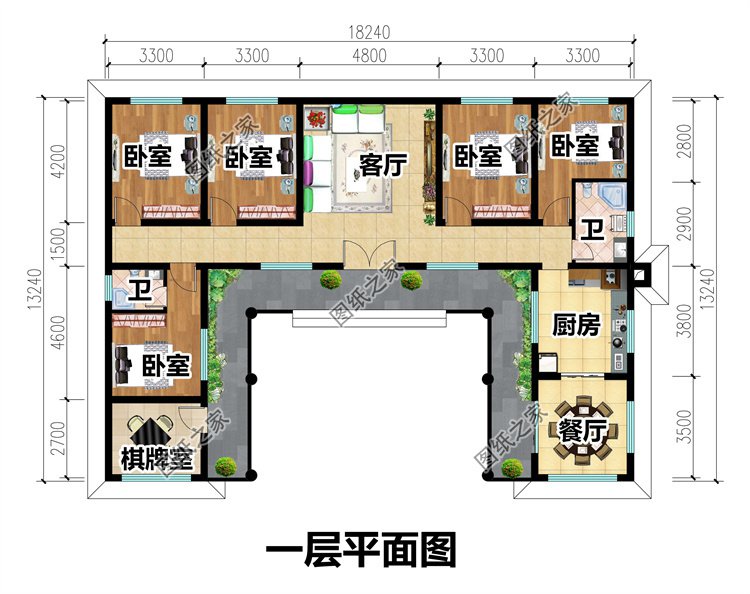 經(jīng)典中式三合院設(shè)計