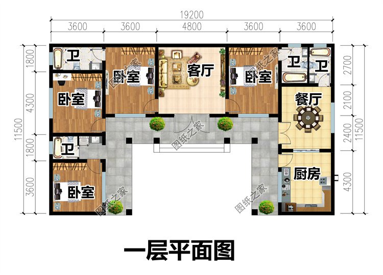 精致農(nóng)村別墅圖1