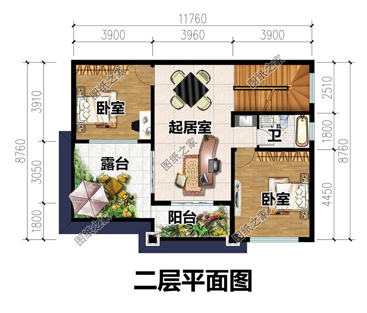 農(nóng)村別墅設(shè)計(jì)圖3