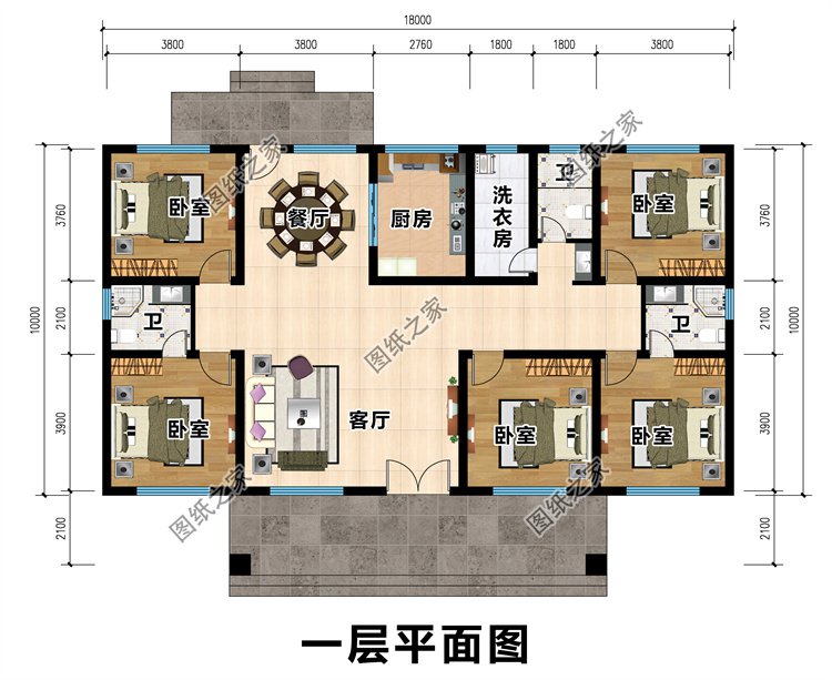 一層農(nóng)村自建房2