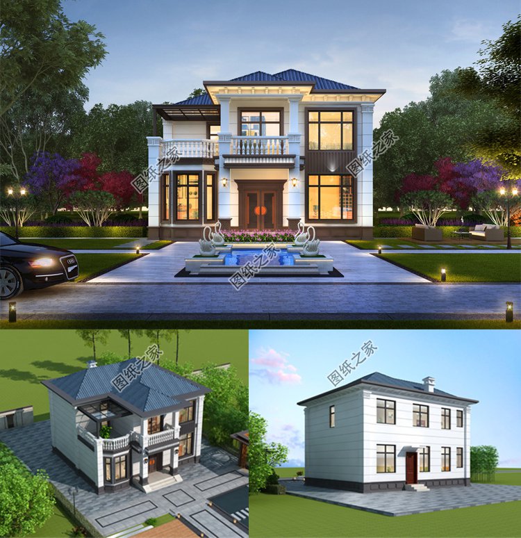 農(nóng)村小別墅設(shè)計(jì)圖二層1