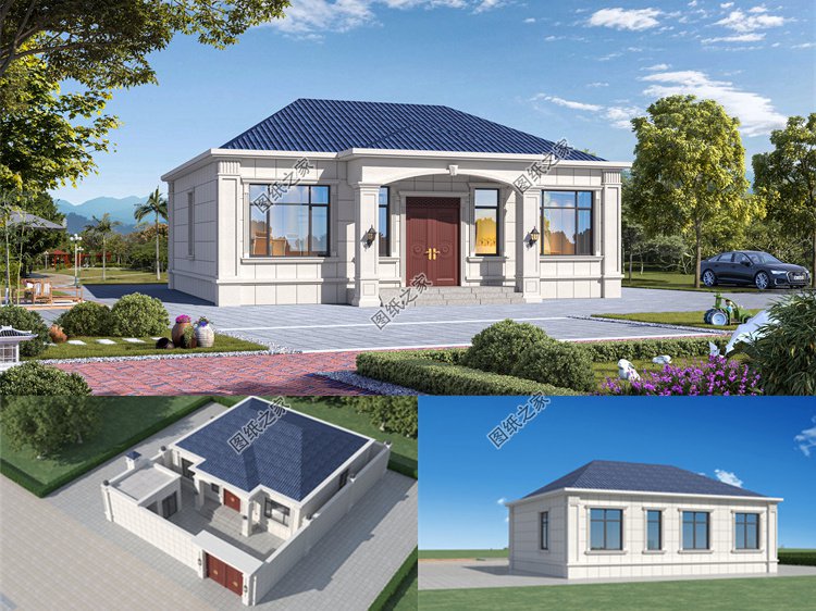 140平米一層農村自建房1