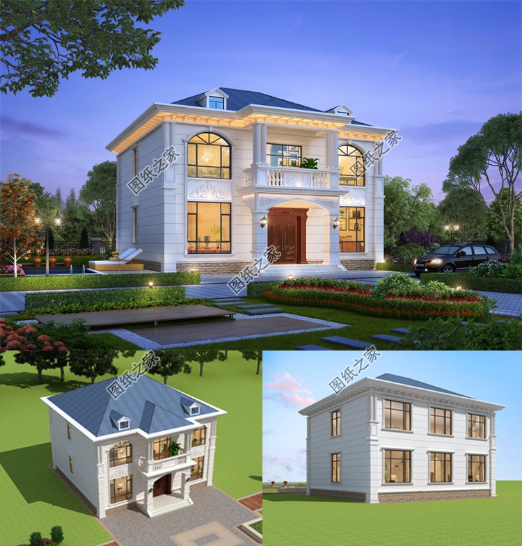 二層小別墅設(shè)計1