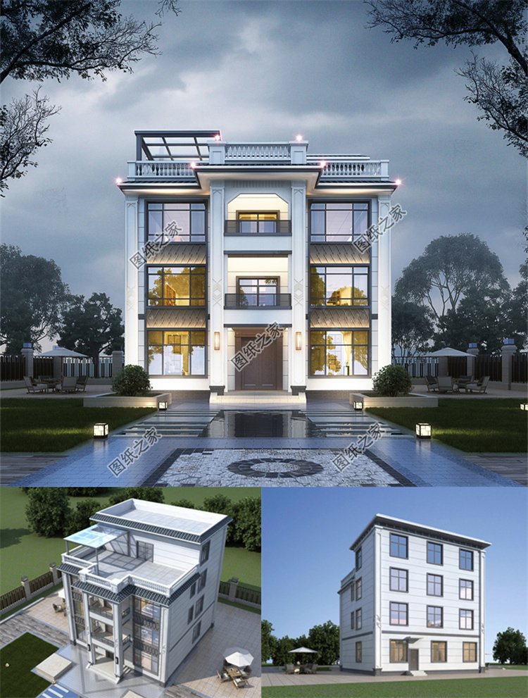 四層別墅設(shè)計(jì)圖1