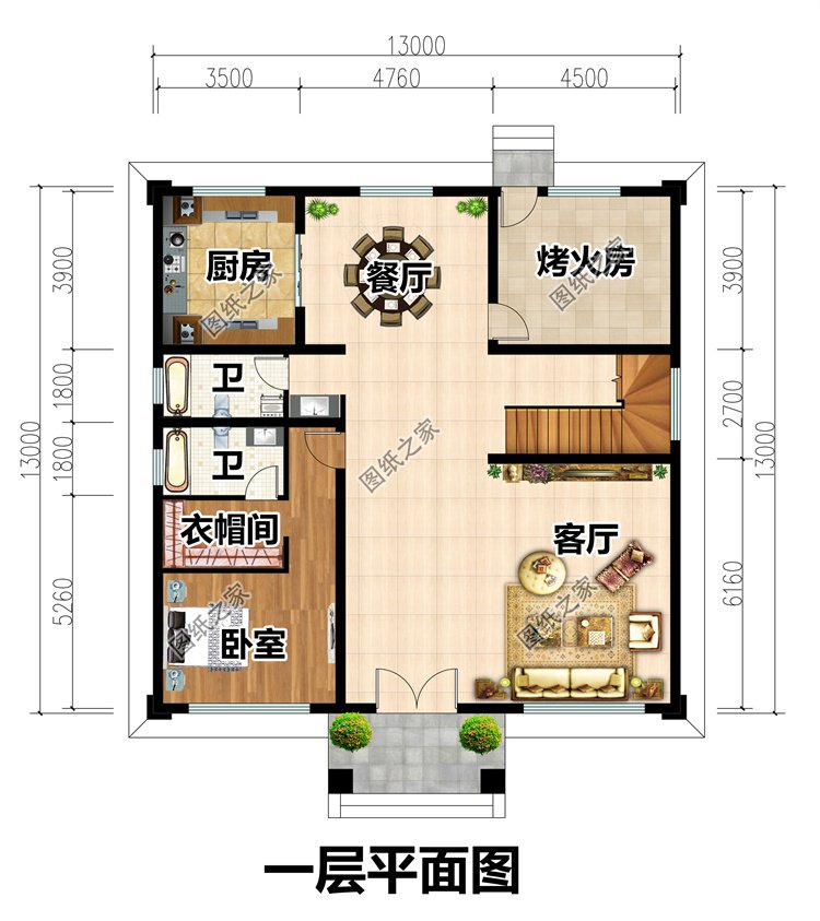 四層別墅設(shè)計(jì)圖2