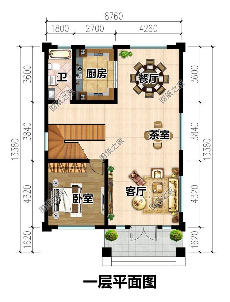 農(nóng)村兩開間農(nóng)村別墅2