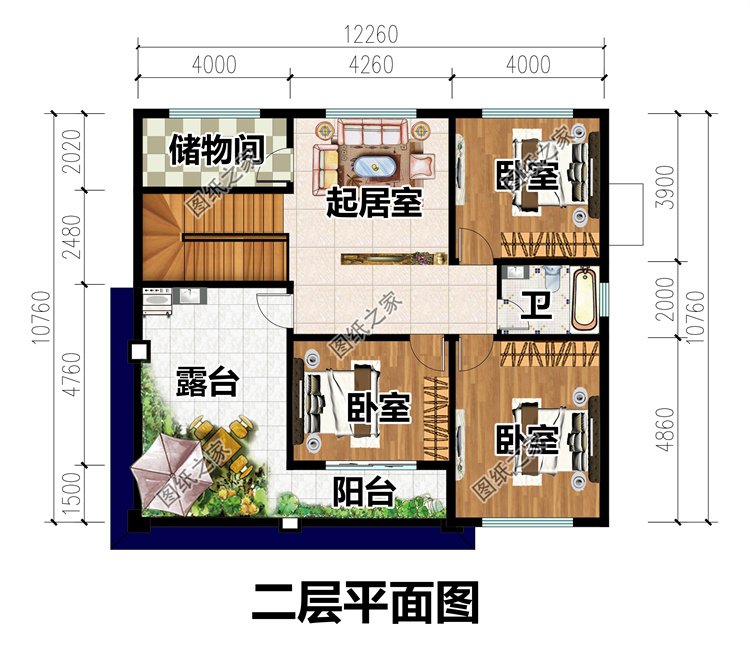 農(nóng)村二層別墅3