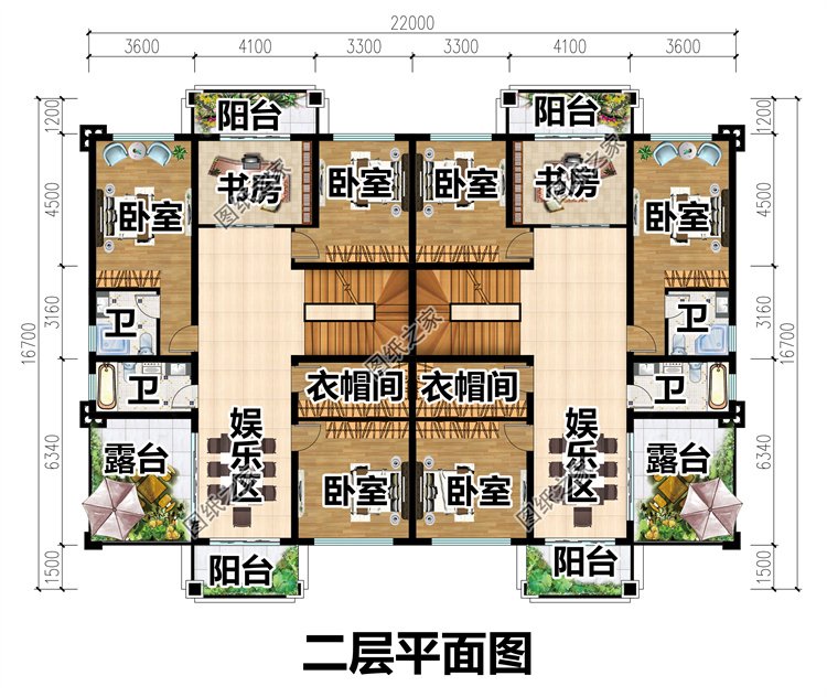 最受歡迎二層雙拼別墅4