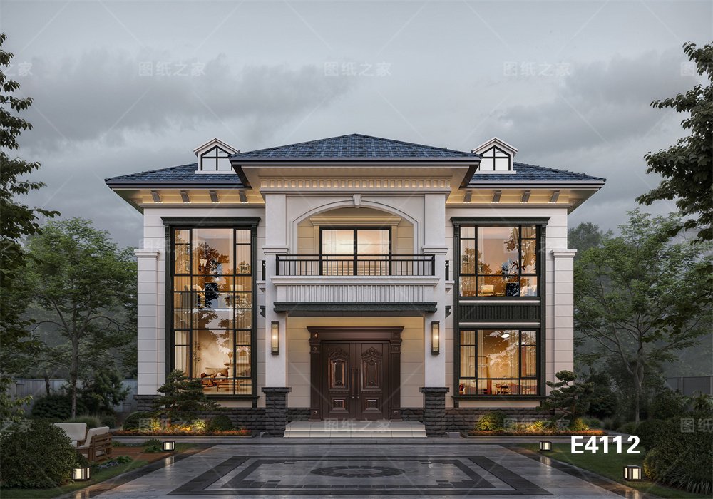 告別千篇一律!2025最新13款二層別墅方案