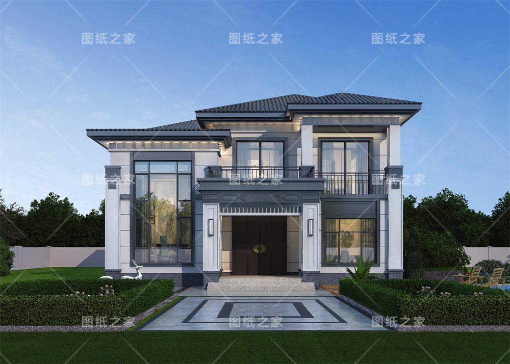 一眼淪陷！20款新中式別墅設計，滿滿的文化自信