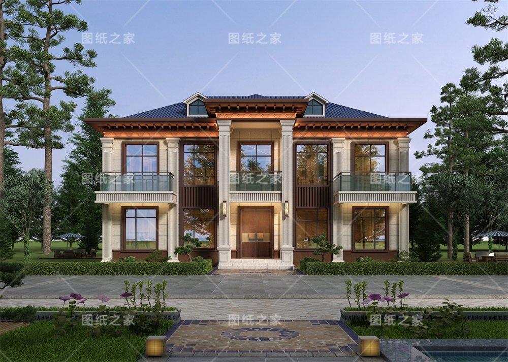 一眼淪陷！20款新中式別墅設計，滿滿的文化自信