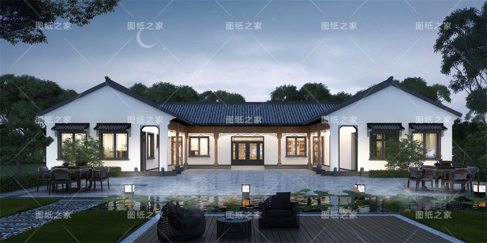 一眼淪陷！20款新中式別墅設計，滿滿的文化自信