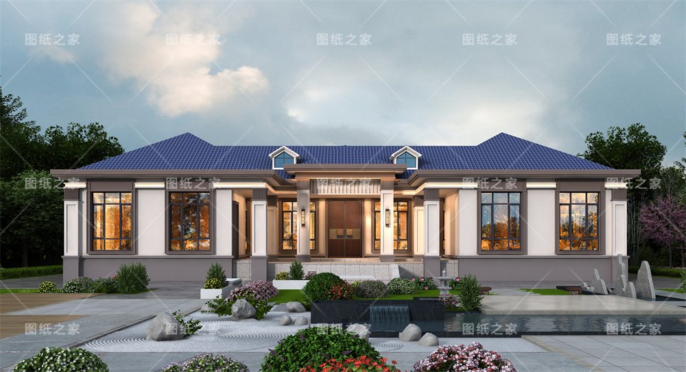 一眼淪陷！20款新中式別墅設計，滿滿的文化自信