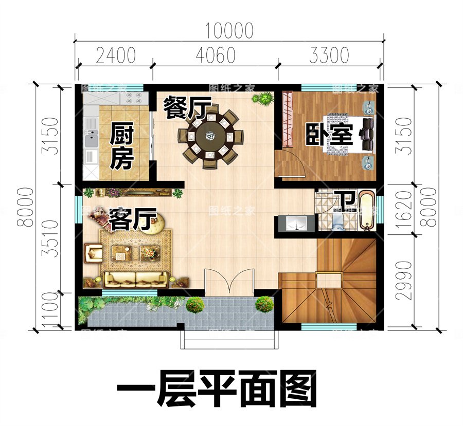 天吶！8款鄉(xiāng)村別墅圖，爆款戶型，實用又氣派