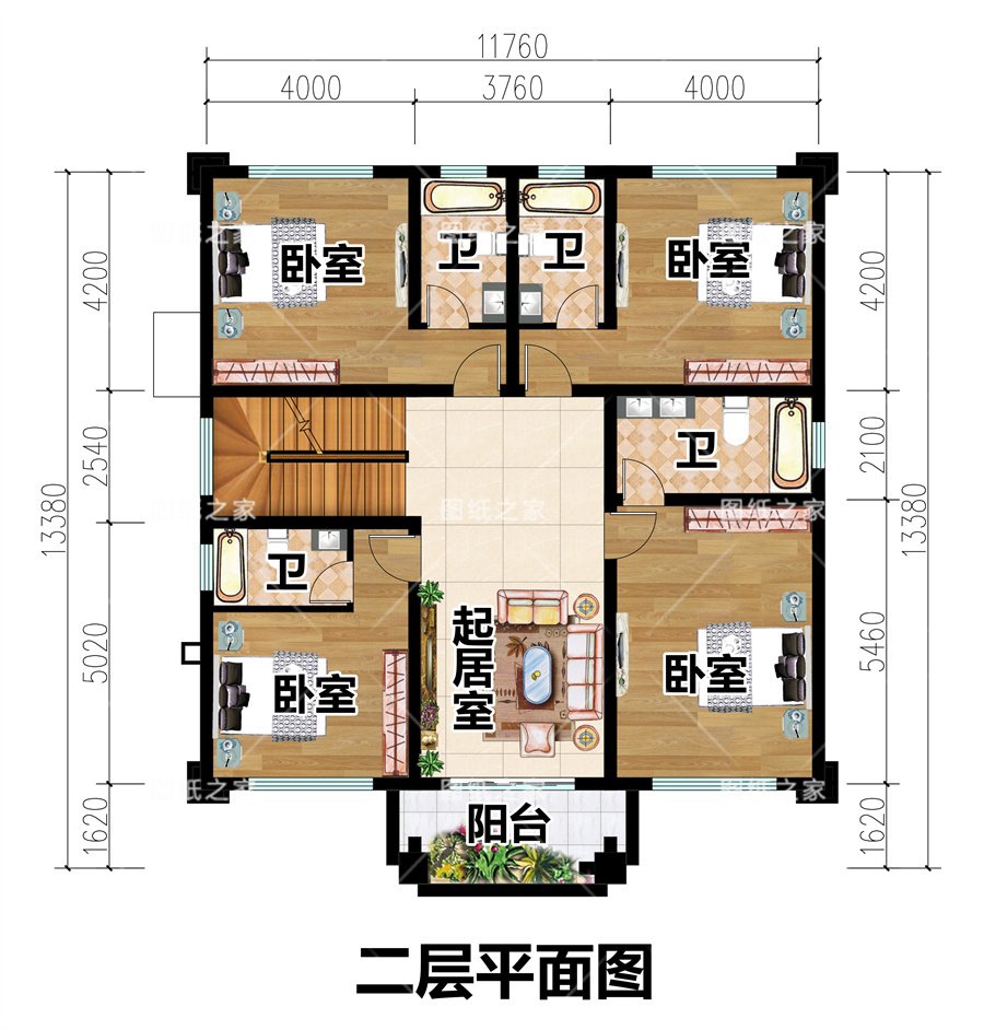 天吶！8款鄉(xiāng)村別墅圖，爆款戶型，實用又氣派