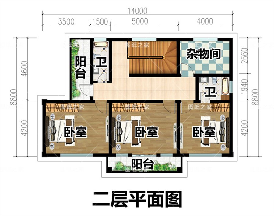 天吶！8款鄉(xiāng)村別墅圖，爆款戶型，實用又氣派