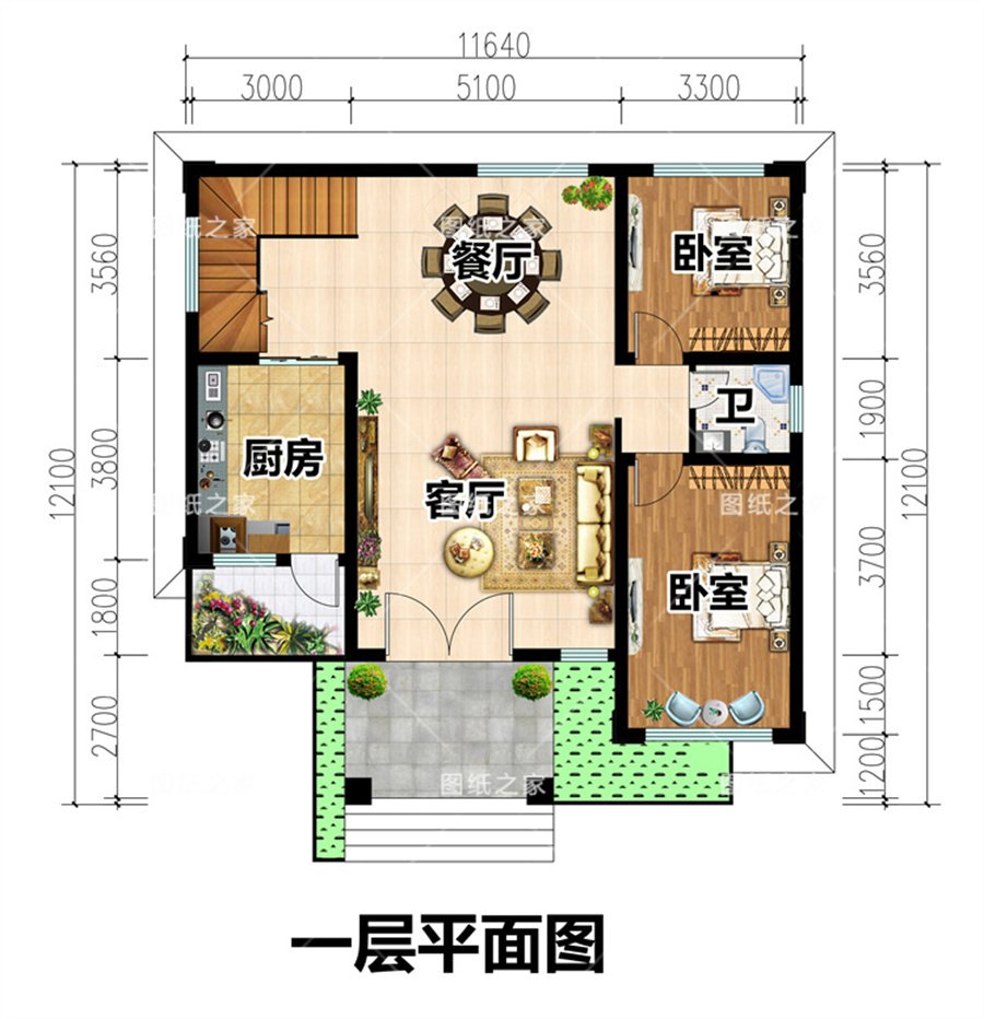 天吶！8款鄉(xiāng)村別墅圖，爆款戶型，實用又氣派