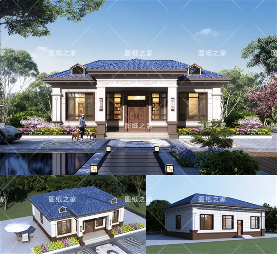 天吶！8款鄉(xiāng)村別墅圖，爆款戶型，實用又氣派