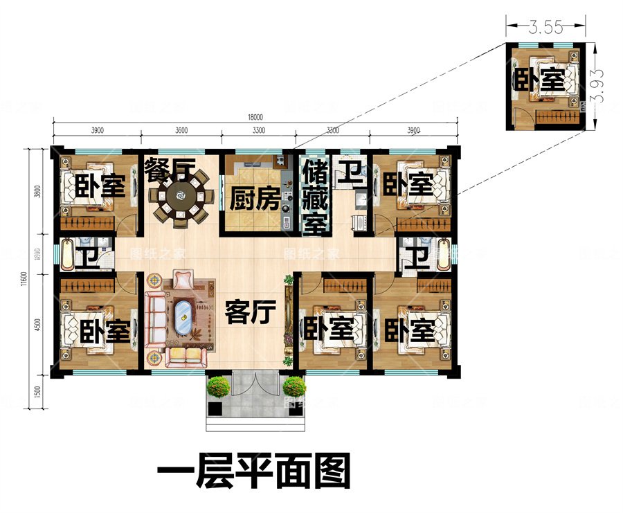 天吶！8款鄉(xiāng)村別墅圖，爆款戶型，實用又氣派