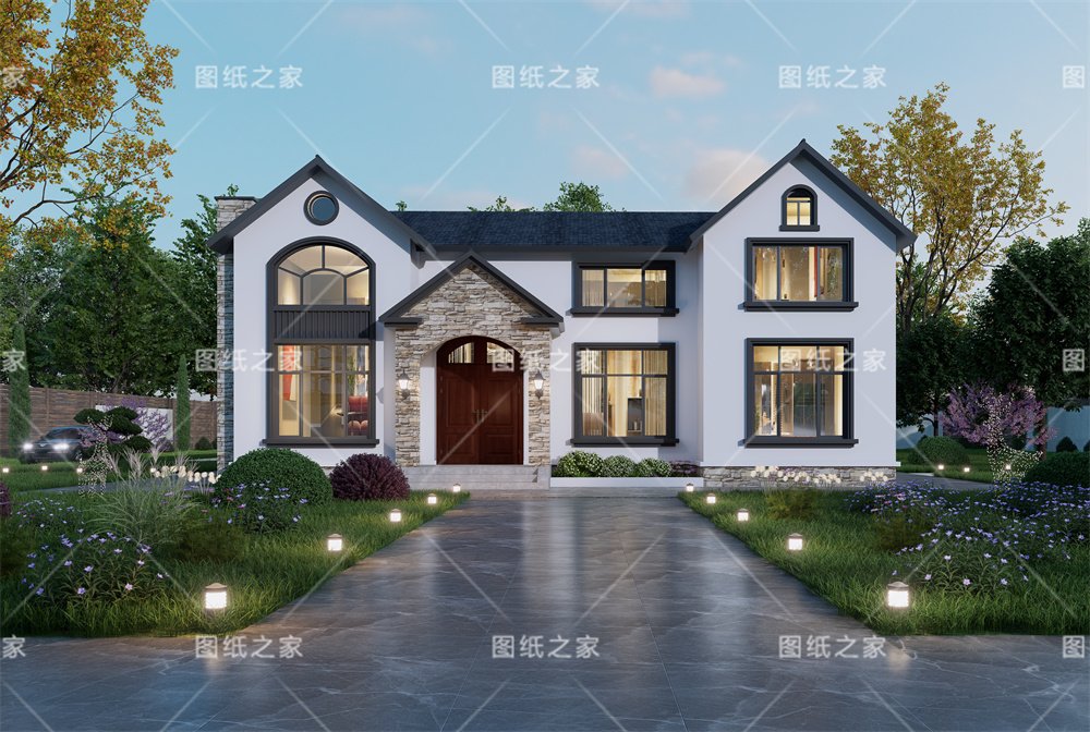 13款鄉(xiāng)村別墅設(shè)計圖，鄉(xiāng)村生活也能這么美！