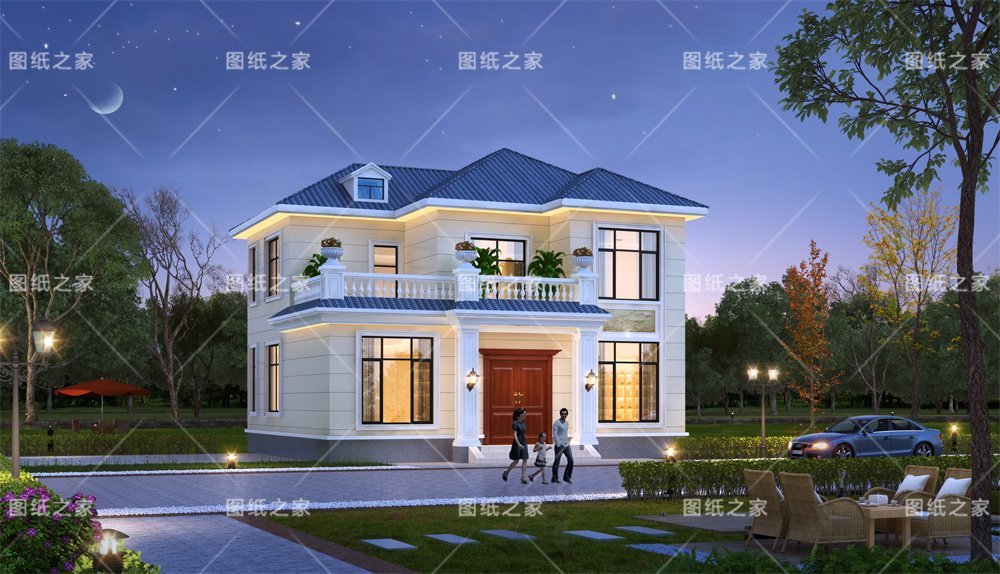 實(shí)用簡單又漂亮的別墅設(shè)計(jì)圖，顏值與實(shí)用并存！