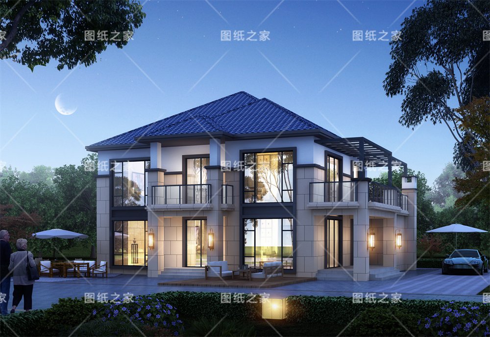 實(shí)用簡單又漂亮的別墅設(shè)計(jì)圖，顏值與實(shí)用并存！