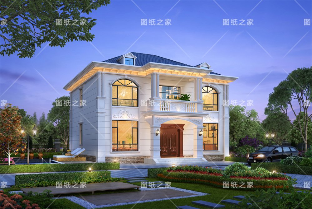 實(shí)用簡單又漂亮的別墅設(shè)計(jì)圖，顏值與實(shí)用并存！