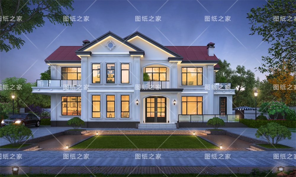 實(shí)用簡單又漂亮的別墅設(shè)計(jì)圖，顏值與實(shí)用并存！