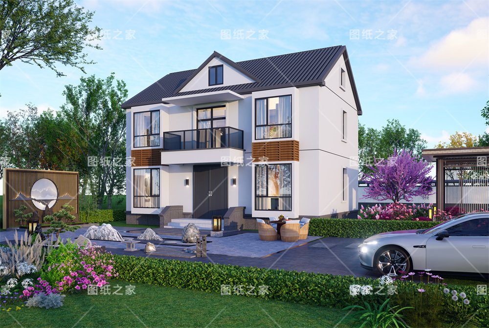 實(shí)用簡單又漂亮的別墅設(shè)計(jì)圖，顏值與實(shí)用并存！