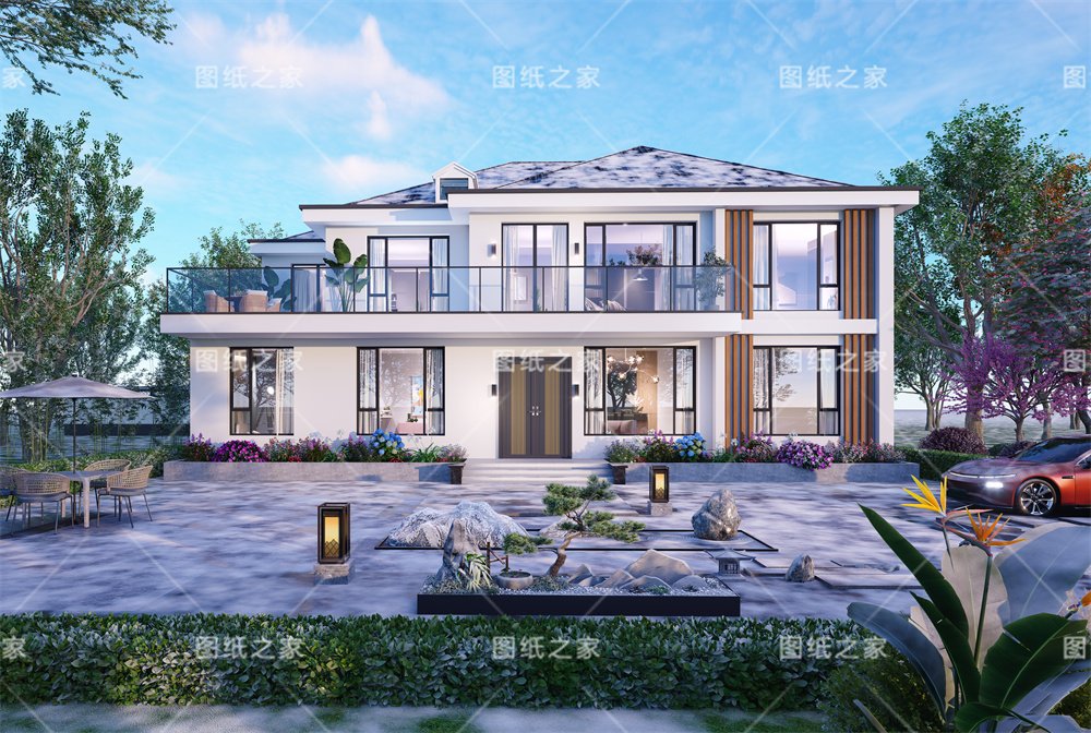 實(shí)用簡單又漂亮的別墅設(shè)計(jì)圖，顏值與實(shí)用并存！