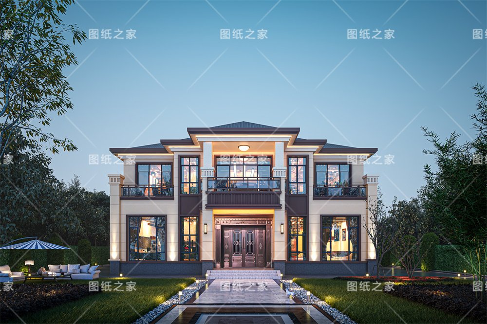 實(shí)用簡單又漂亮的別墅設(shè)計(jì)圖，顏值與實(shí)用并存！