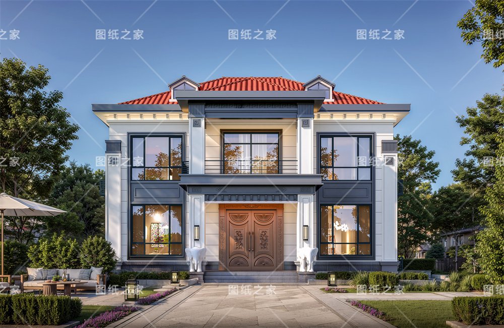 實(shí)用簡單又漂亮的別墅設(shè)計(jì)圖，顏值與實(shí)用并存！