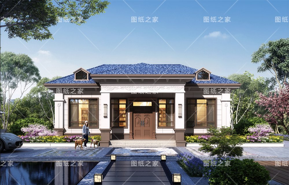 小戶型更實(shí)用！16款農(nóng)村一層別墅