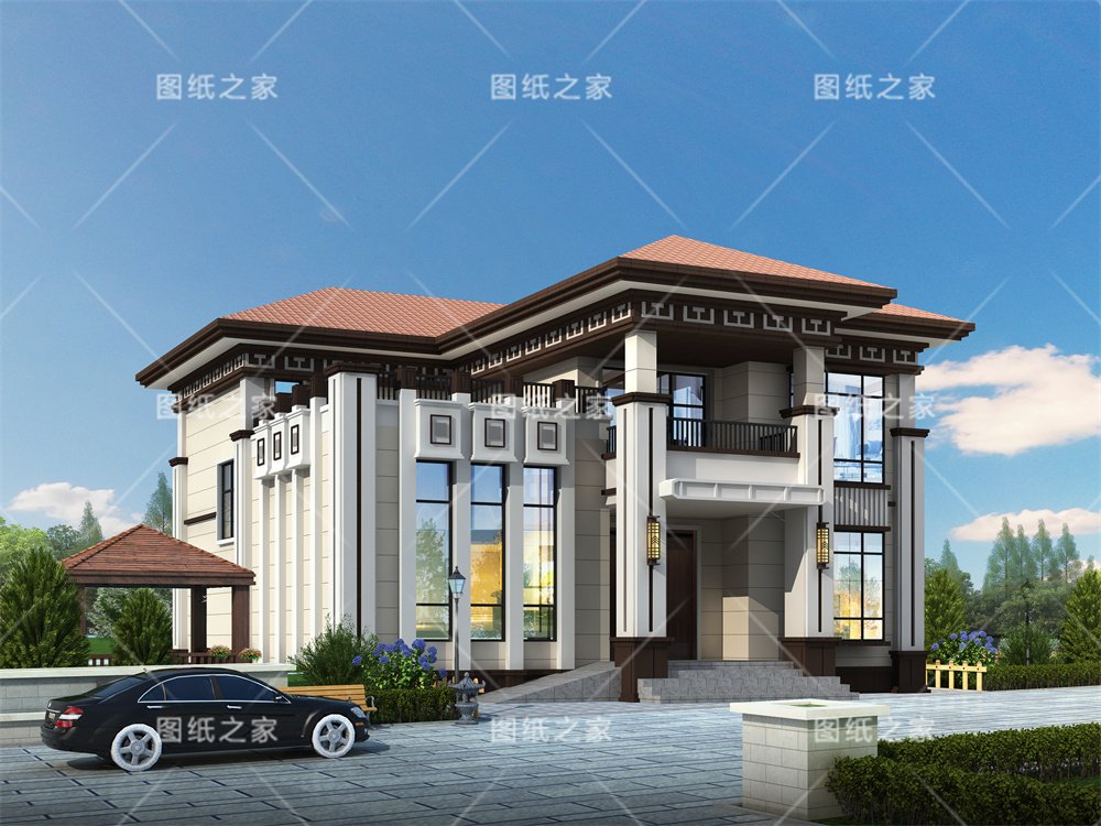 被瘋搶的20款一二層農(nóng)村別墅方案，憑什么成別墅界頂流？