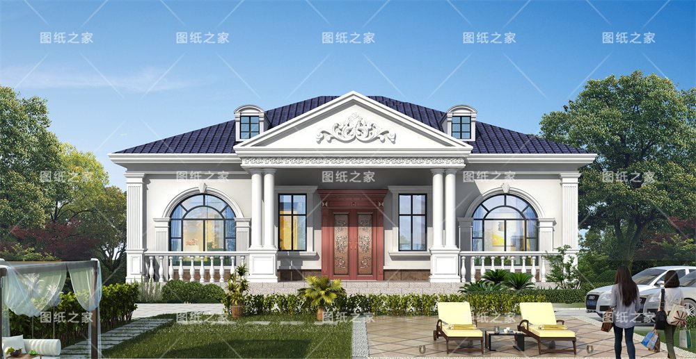 被瘋搶的20款一二層農(nóng)村別墅方案，憑什么成別墅界頂流？