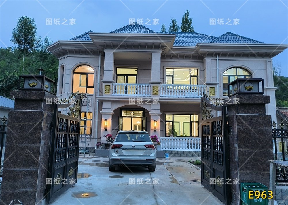 太好看了吧！7款神級農(nóng)村別墅天花板，這是把圖紙直接搬下來了！