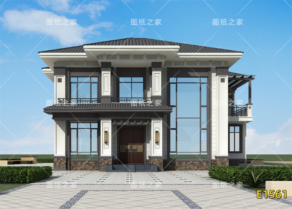 太好看了吧！7款神級農(nóng)村別墅天花板，這是把圖紙直接搬下來了！