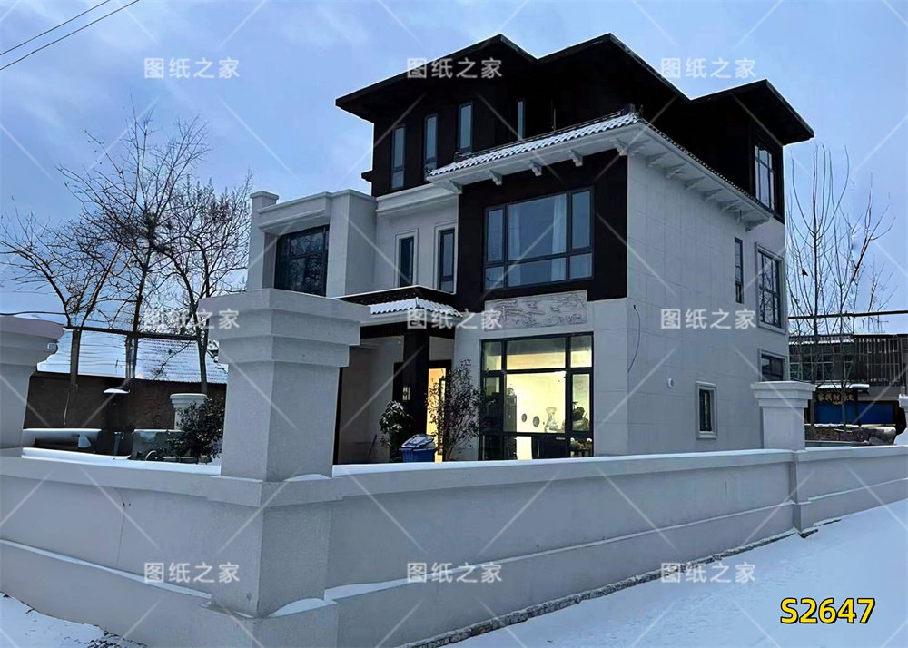 太好看了吧！7款神級農(nóng)村別墅天花板，這是把圖紙直接搬下來了！