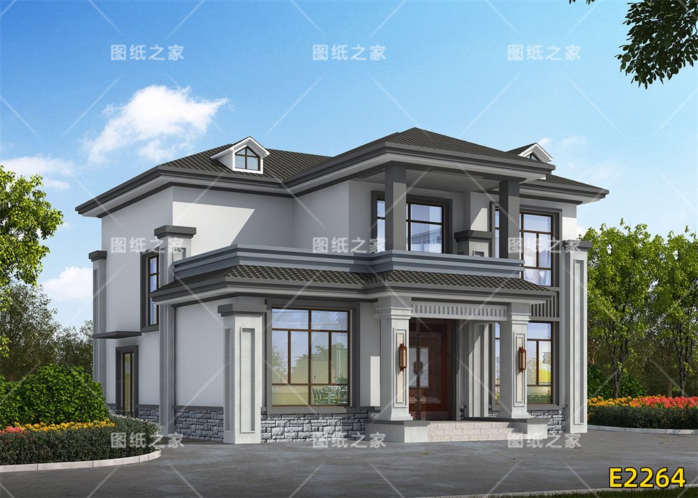 太好看了吧！7款神級農(nóng)村別墅天花板，這是把圖紙直接搬下來了！