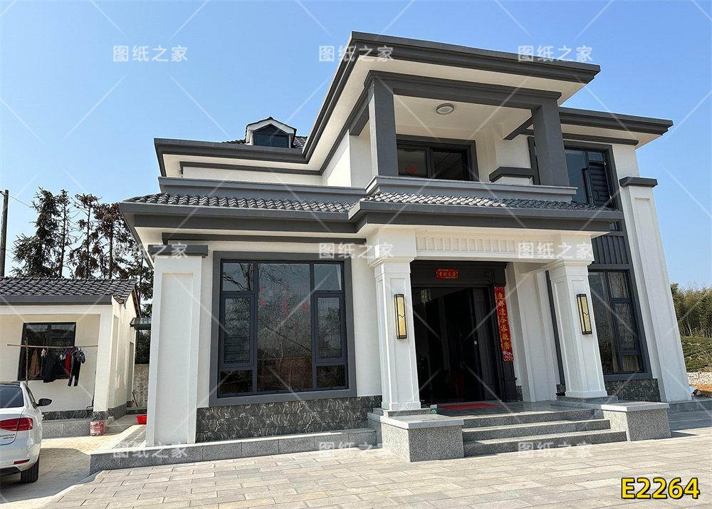 太好看了吧！7款神級農(nóng)村別墅天花板，這是把圖紙直接搬下來了！